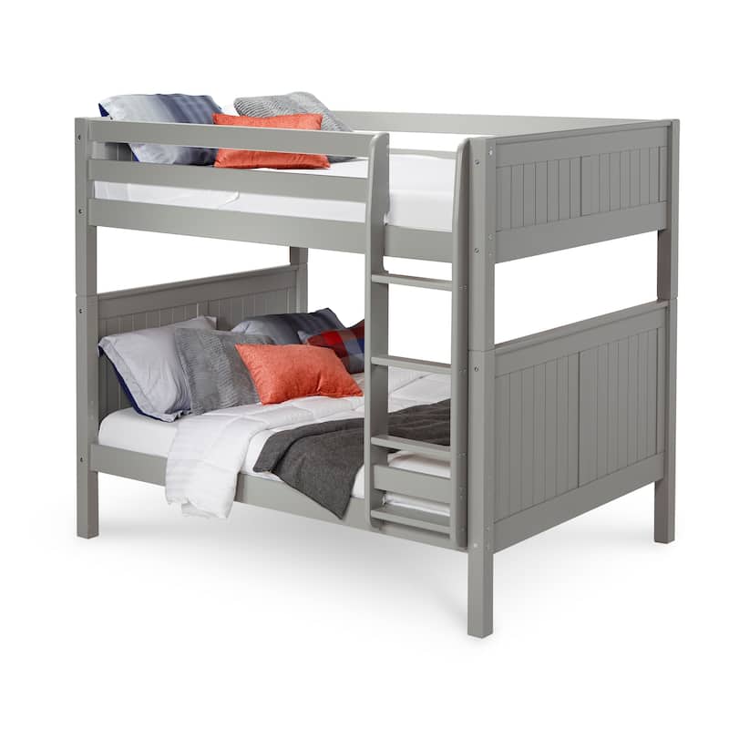 Camaflexi Full over Full Bunk Bed - Panel Headboard