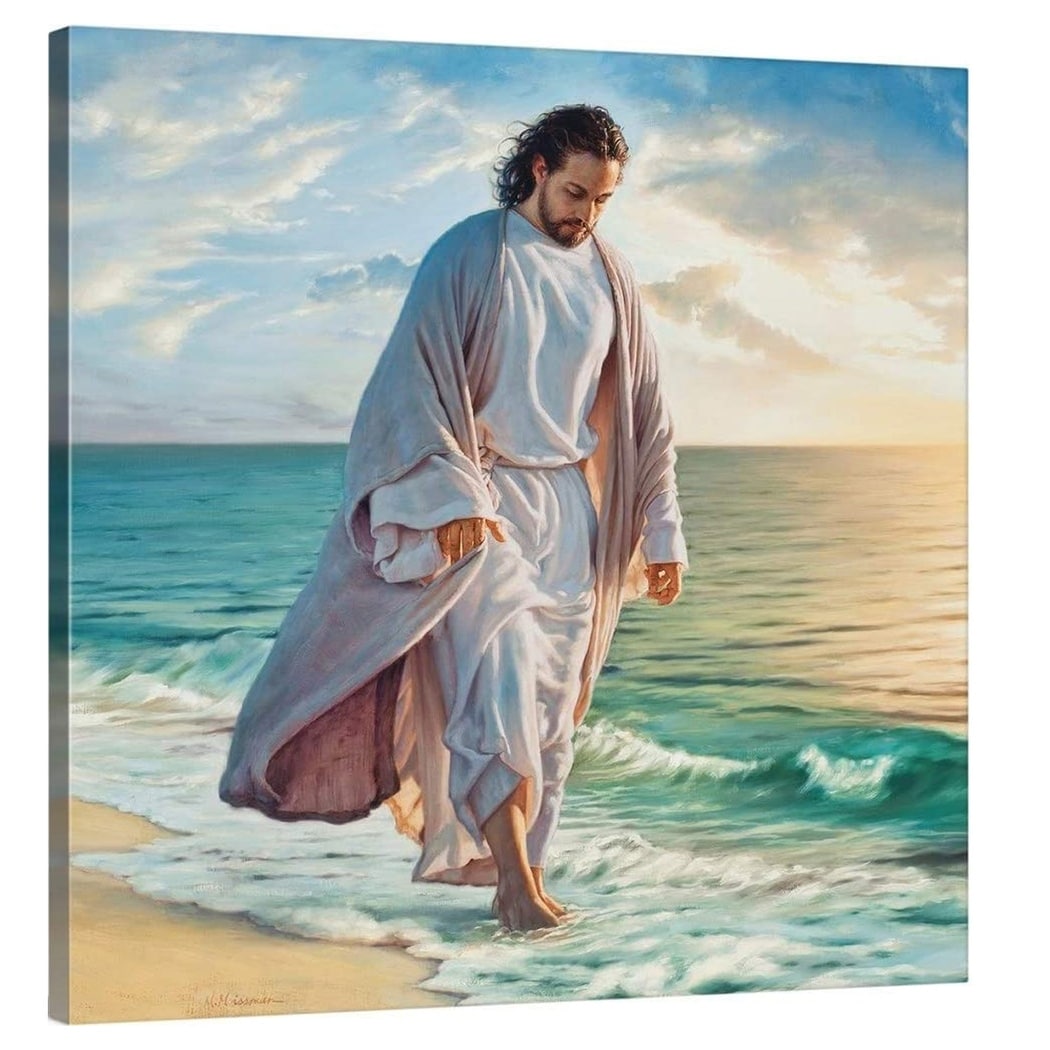 Be Still My Soul Jesus Canvas Christian Art Print On Sale Bed Bath   Beyond 34665676