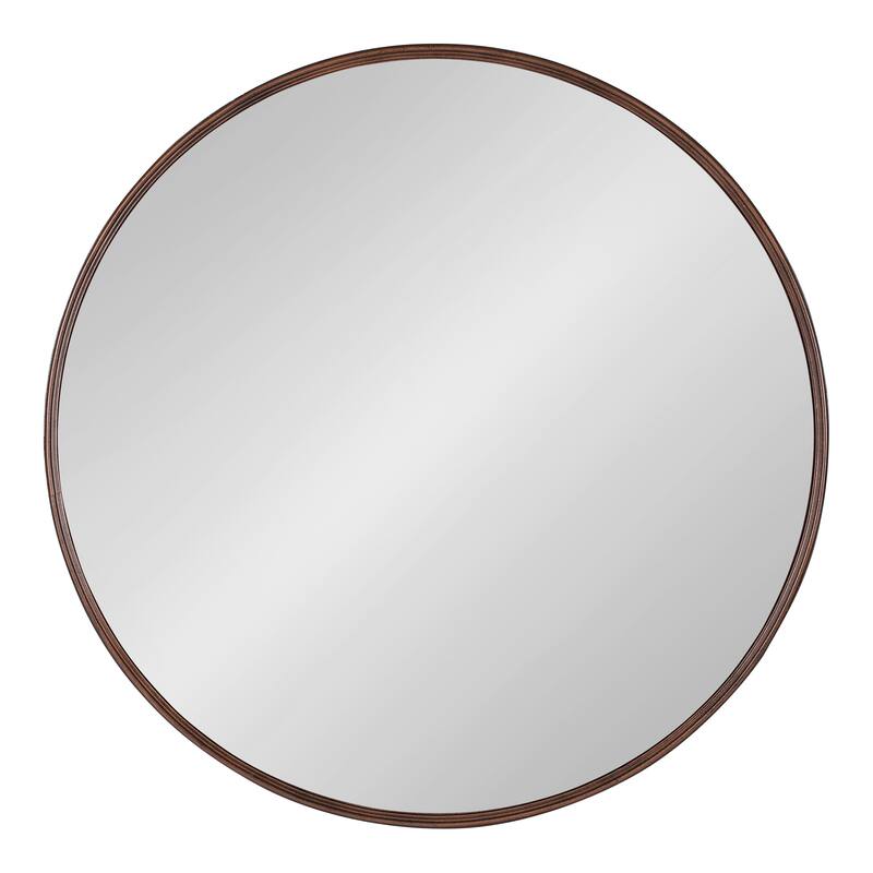 Kate and Laurel Caskill Round Framed Wall Mirror