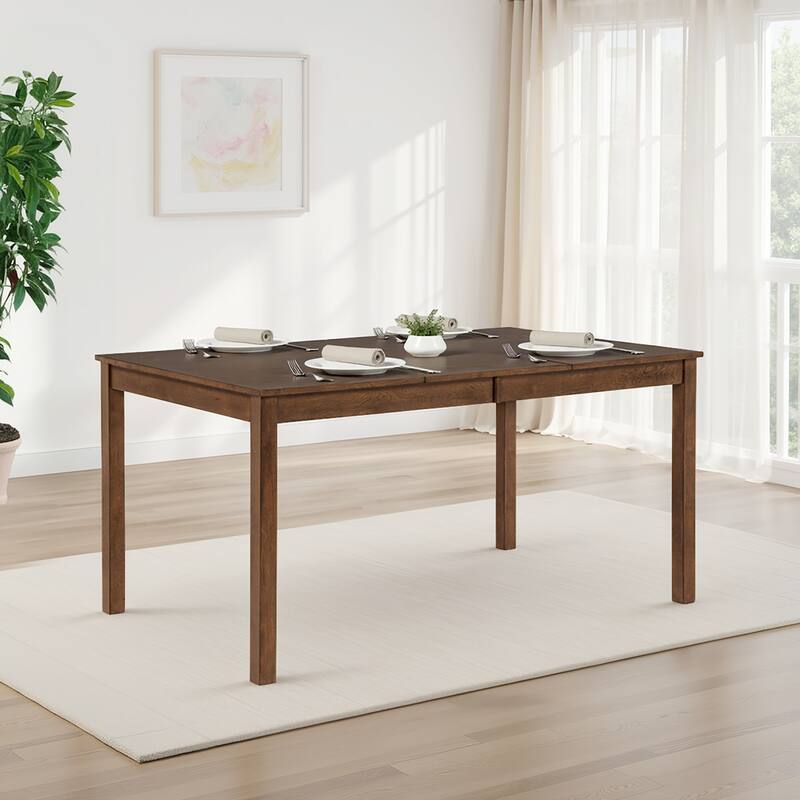 Warren Rectangle Dining Table Brown