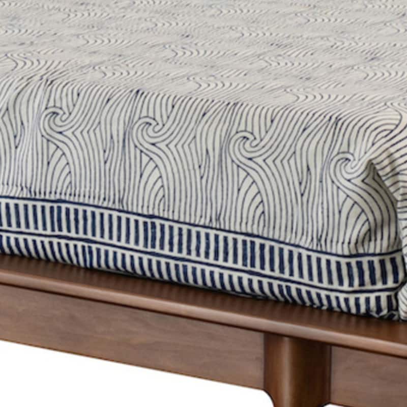 Jeneba Modern Wood Bed Frame