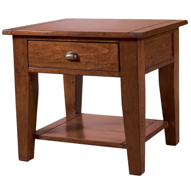 Dexter Reclaimed Wood Small Side Table