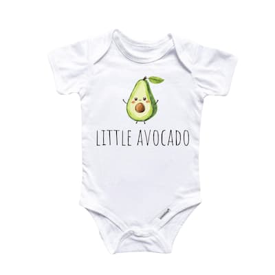 Avocado - Baby Boy Girl Clothes Infant Bodysuit Funny Cute Newborn