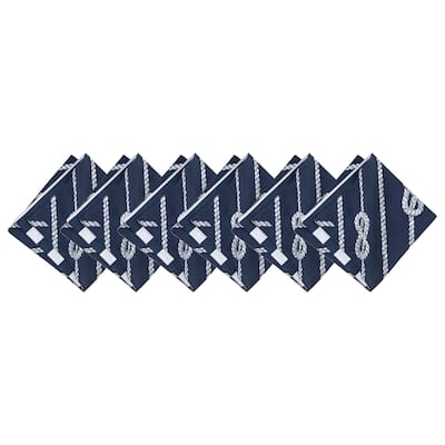 Oliver Cotton Reversible Napkin Set of 6 - Set of 6