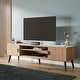 preview thumbnail 28 of 38, Manhattan Comfort Haley 70.9" Mid-Century Modern TV Stand