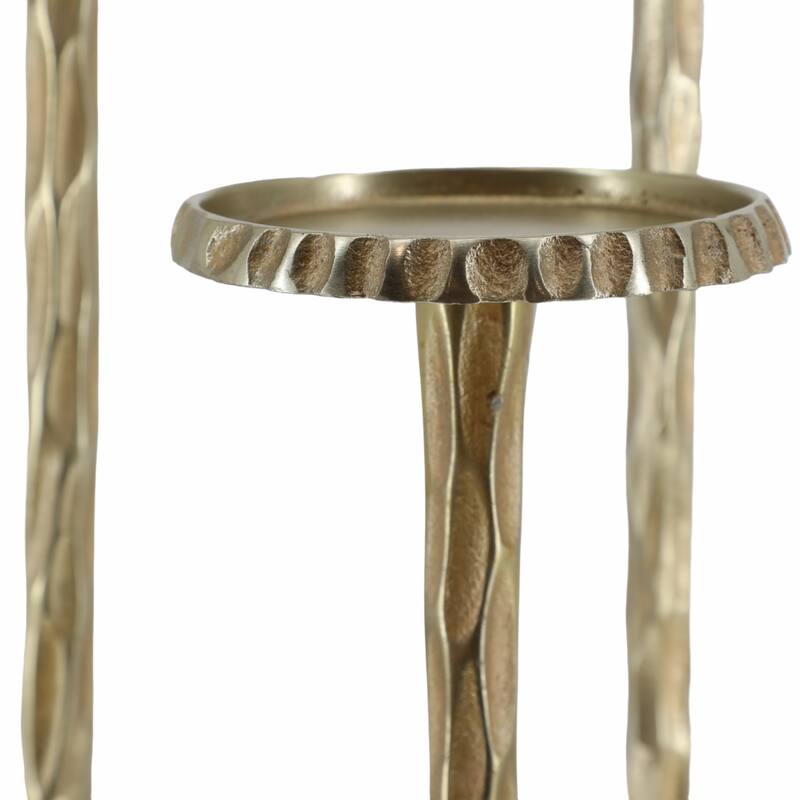 Tall Metal Floor Candle Stands for Pillar Candles, Set of 3 - 40.0"
