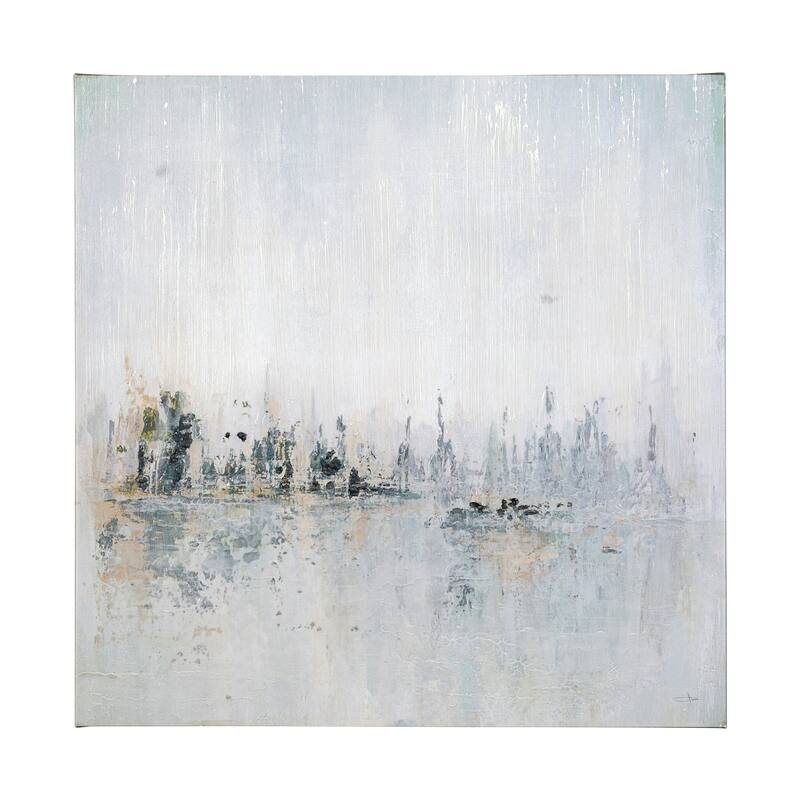 Waterfront II (41 x 41) Canvas Art Print - Large