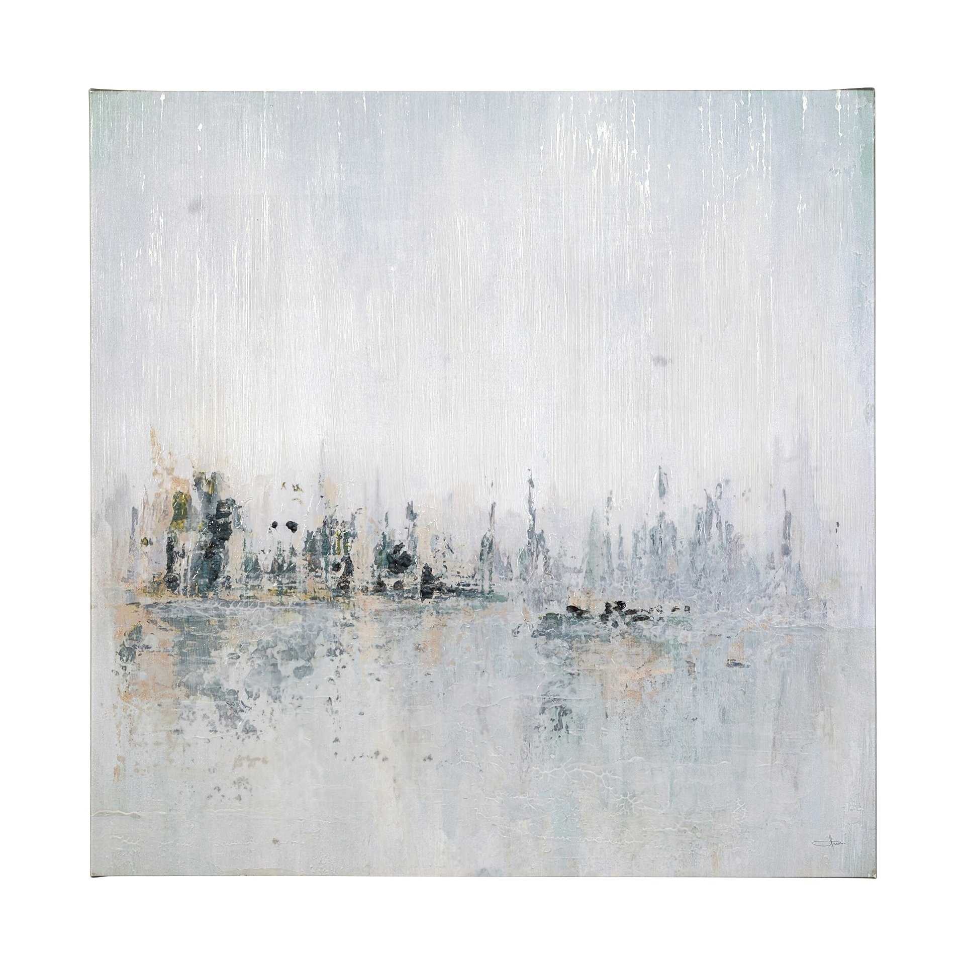 Mercana Waterfront II (41 x 41) Canvas Art Print