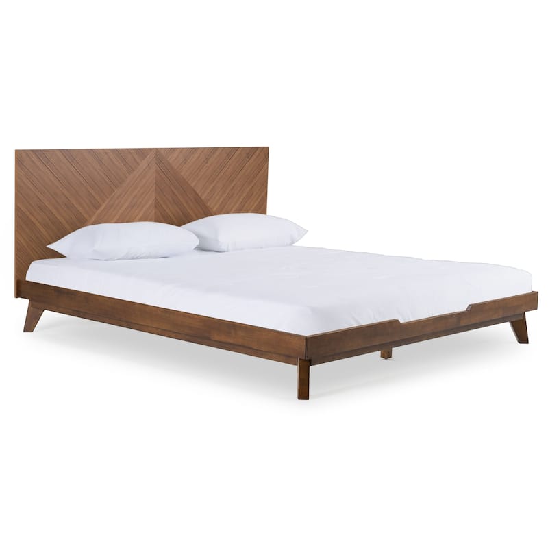 Modrest Soren Modern Walnut Bed