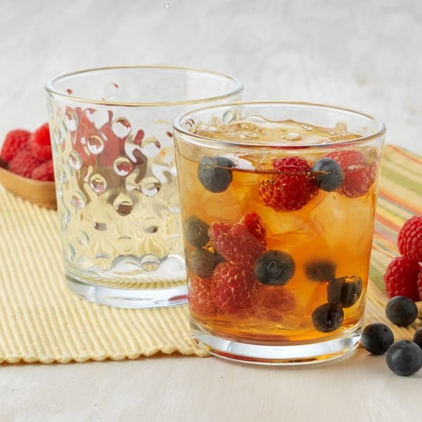 Libbey Awa 16-Piece Tumblers and Rocks Glass Set - Set of 16