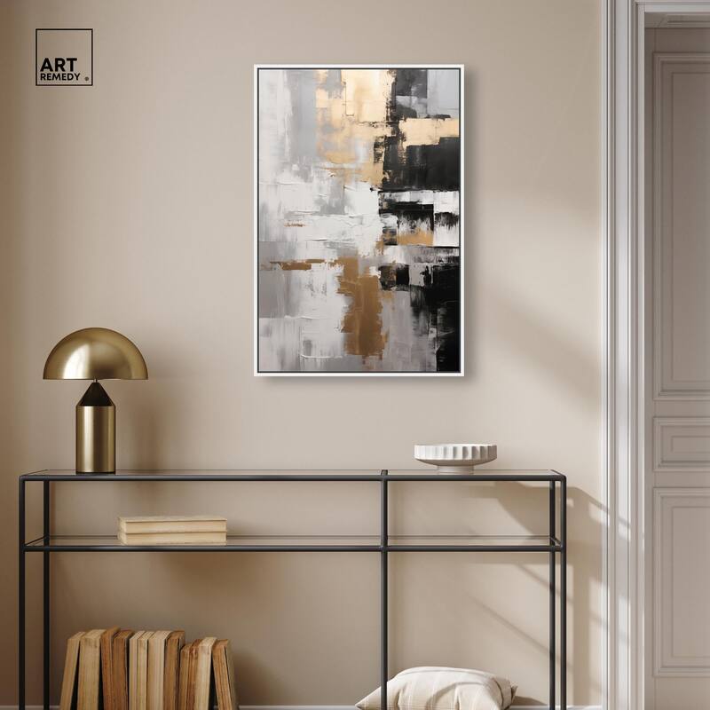 Nocturnal Alloy Canvas by Art Remedy