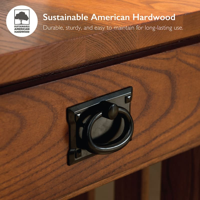 Leick Home 8233 Mission Console Table for Entryway