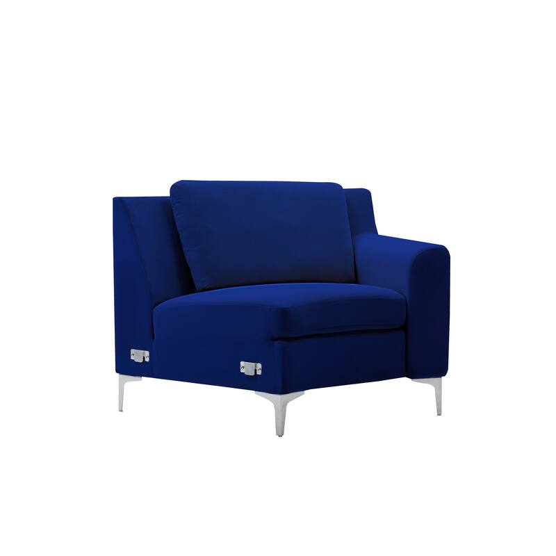 136'' Velvet Semicircle couch Modular Curve Sectional Sofa