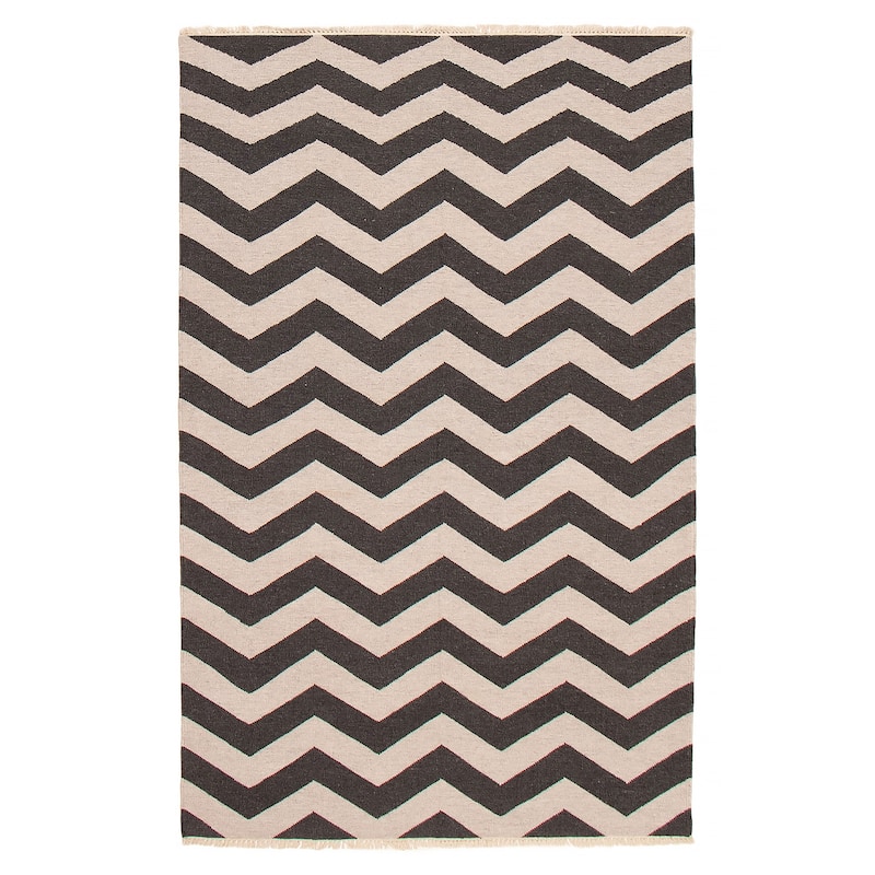 Ankara FW Silver Kilim 5'2" x 8'3" - 5'2 x 8'3 - Silver - 5'2 x 8'3