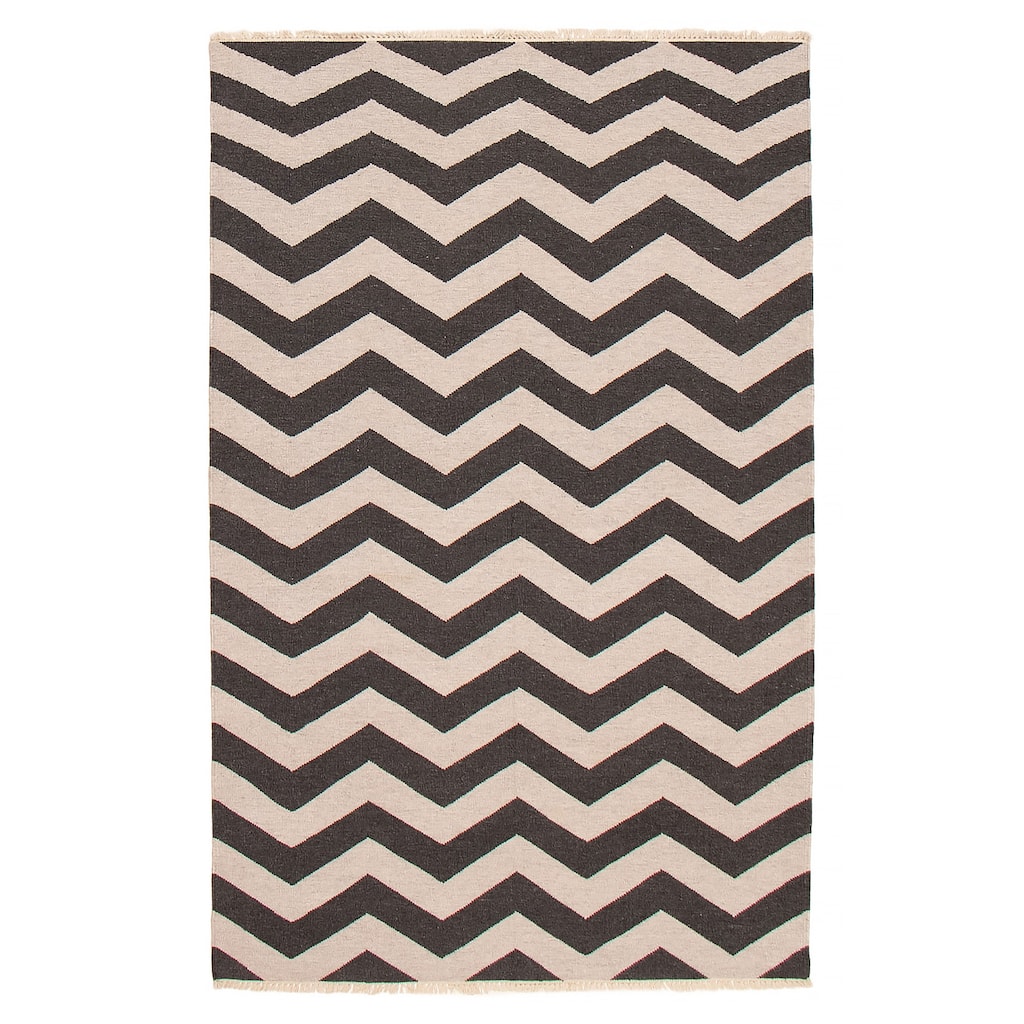 Ankara FW Silver Kilim 5'2" x 8'3" - 5'2 x 8'3