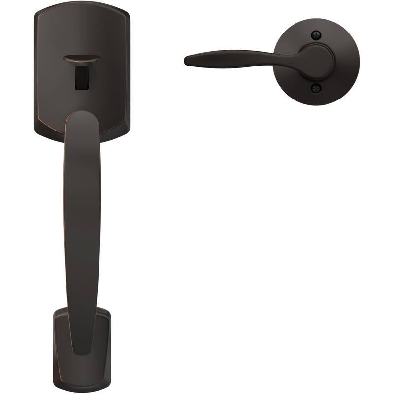 Schlage FE285-GRW-DEL-RH Greenwich Right Handed Sectional Lower Half