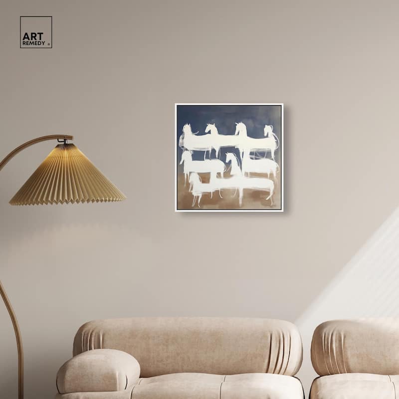 Phantom Herd Canvas by Art Remedy