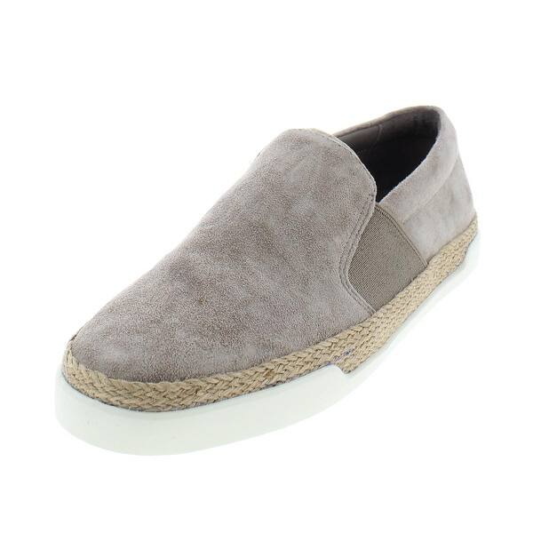 Shop Vince Womens Johan Casual Shoes Suede Slip On Overstock