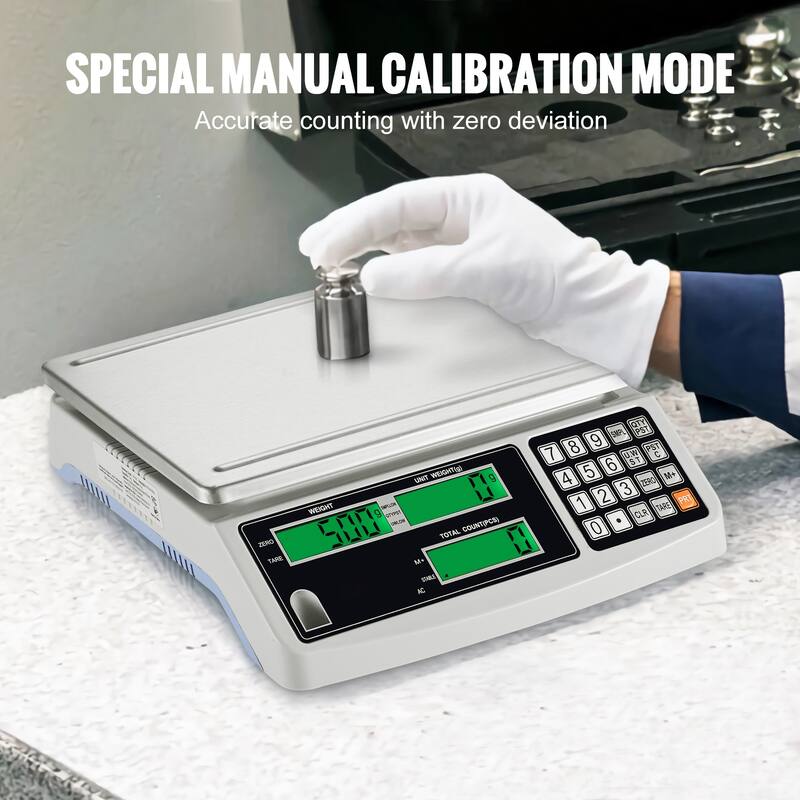 Industrial Counting Scale Inventory Counting Scale Kitchen Jewelry Scale with RS232 Port and LCD Screen
