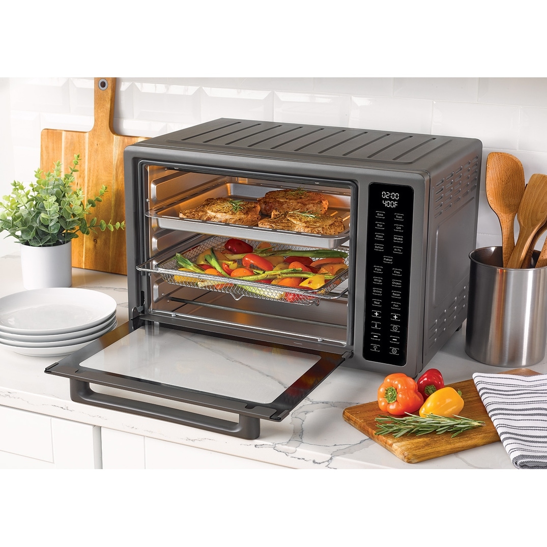 Sur La Table Multifunctional Air Fry Convection Oven 1.06 CU FT. Silver