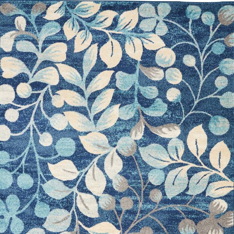 Jeyu Power Loomed Stain Resistant Area Rug By HomeRoots - 87' X '63' X '0.5
