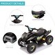 preview thumbnail 3 of 8, 6V Kids ATV 4-Wheeler Ride on Car - Black