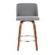 preview thumbnail 24 of 78, Carson Carrington Vallberga 26" Upholstered Counter Stool (Set of 2)