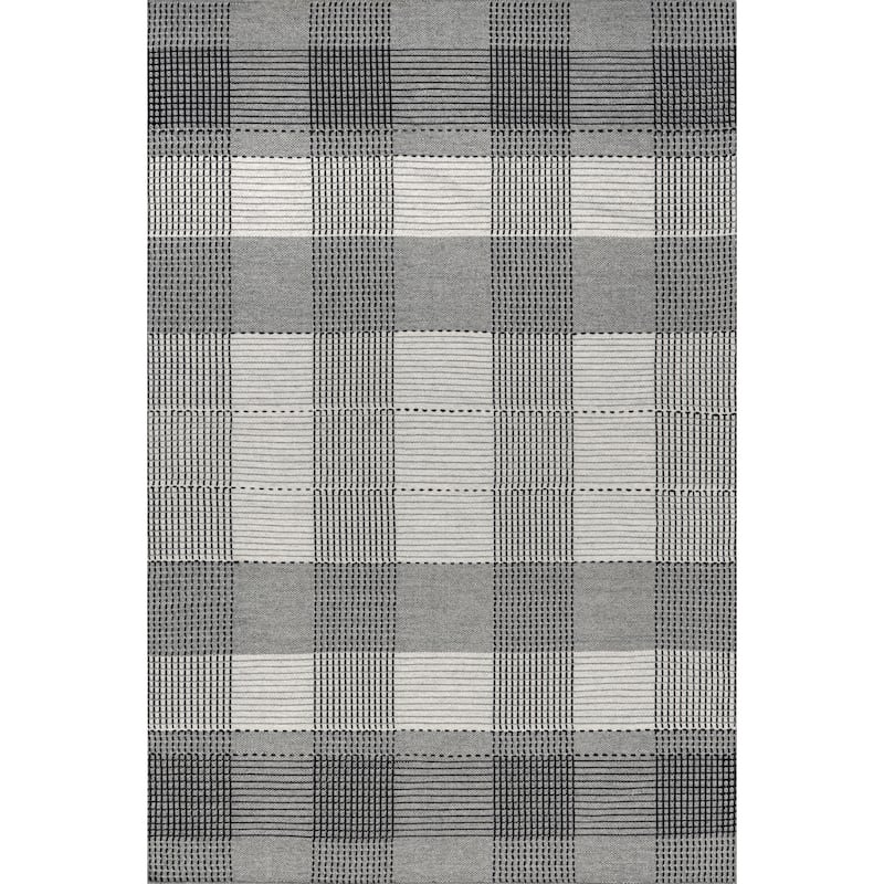 Oregon Plaid Wool Area Rug