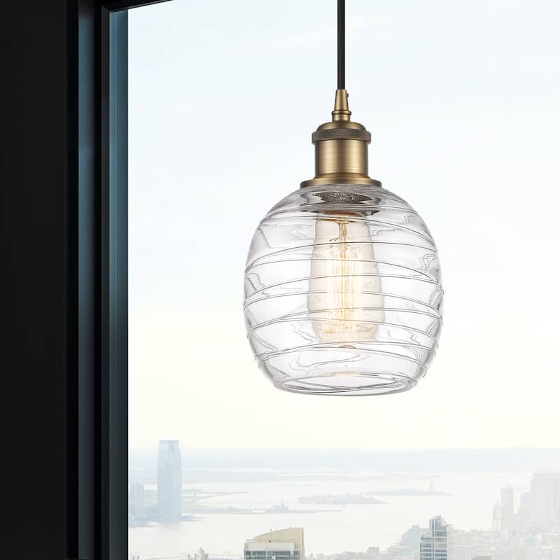 Innovations Lighting 516-1P-9-6 Belfast Pendant Belfast 6" Wide Mini