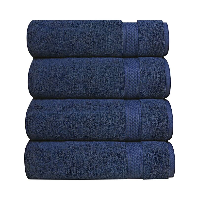 A1HC Bath Sheet 500 GSM 100% Ring Spun Cotton Low Lint, Ultra Soft, Highly Absorbent Quick Drying Bathroom Sheet Sets