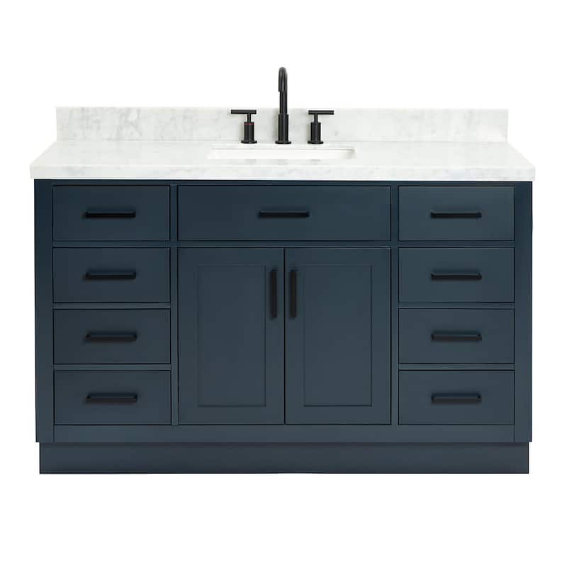 Ariel T055SCWRVO Hepburn 55" Free Standing Single Basin Vanity Set