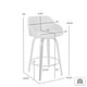 preview thumbnail 15 of 13, Alec Upholstered Wood Counter or Bar Swivel Stool
