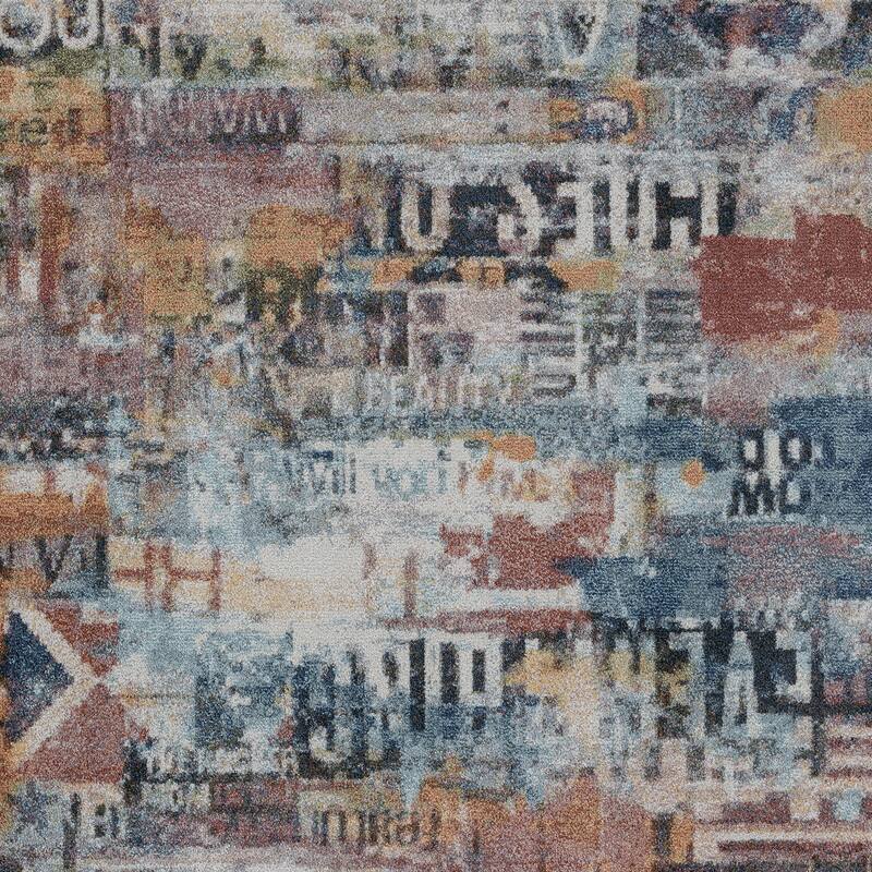 Rayna Bohemian & Eclectic Graphic Print Indoor Area Rug
