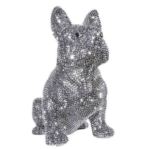 Interior Illusions Plus Rhinestone French Bulldog Decoration - 11.5 ...