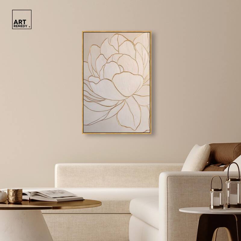 Sculpted Shards II Canvas by Art Remedy