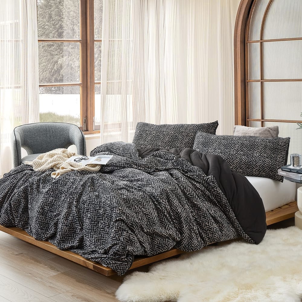 Peak of Cozy - Coma Inducer® Comforter - Black Gray