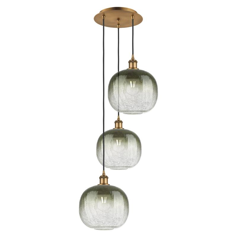 Innovations Lighting Endless Possibilities Ballston - Brookhaven Sphere - 3 Light 17" Cord Hung Multi Pendant