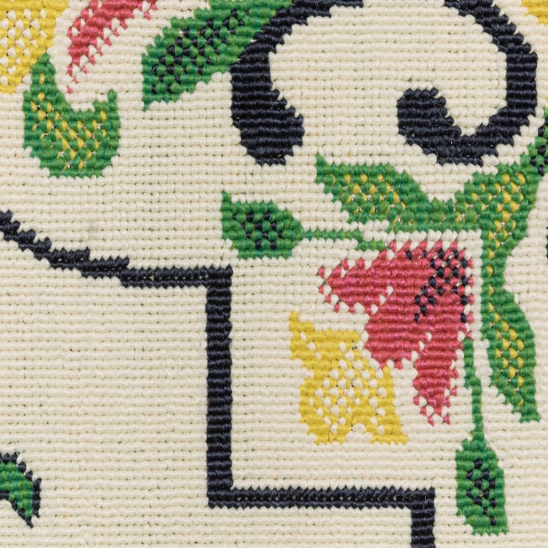 Harlowe Floral Medallions Ivory/ Multi Area Rug