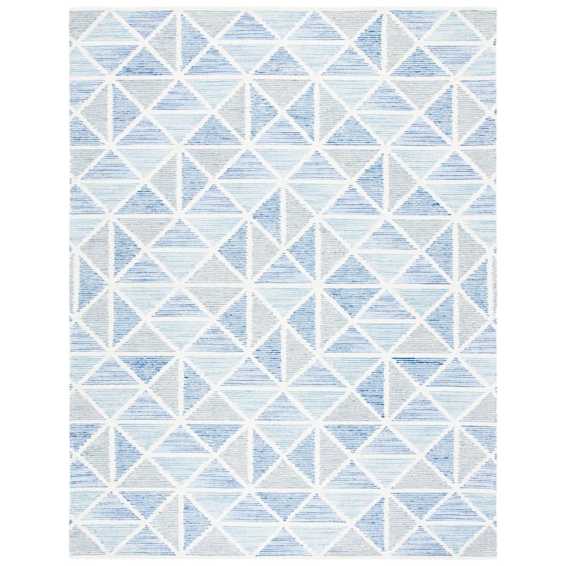 SAFAVIEH Handmade Abstract Bedrije Modern Wool Rug