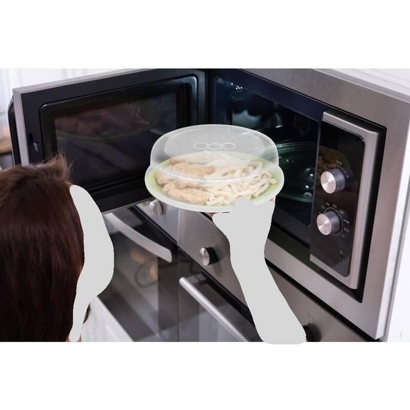 YBM Home Microwave Splatter Cover, Dishwasher Safe, 33-1172