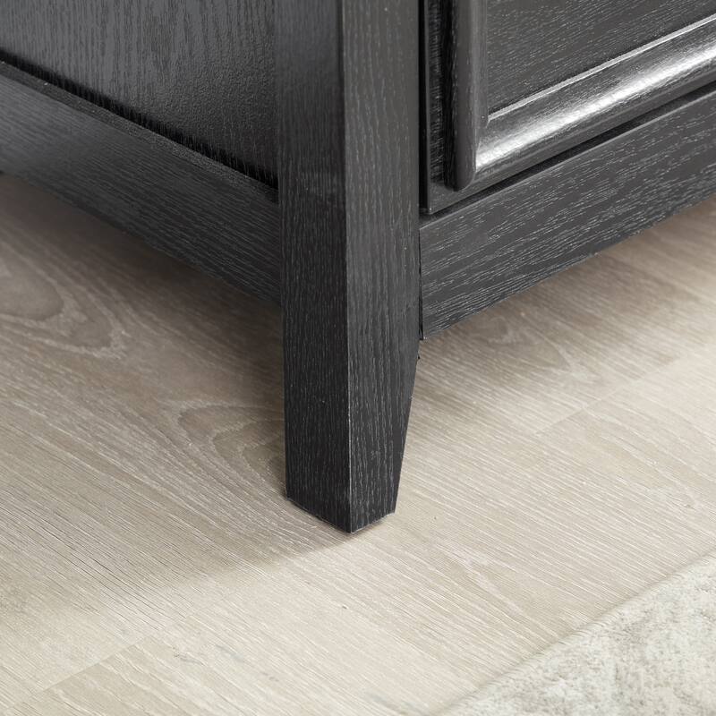 Black Farmhouse 5-Drawer Dresser, Living Room Closet Organizer