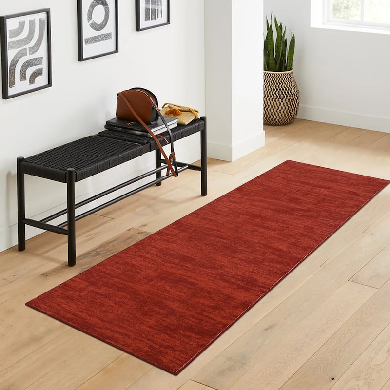 Garvee Modern Abstract Solid Area Rug