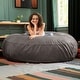preview thumbnail 55 of 66, Jaxx Cocoon 6 Ft Giant Bean Bag Sofa and Lounger for Adults, Microsuede