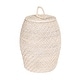 preview thumbnail 6 of 9, Hand-Woven Rattan Wicker Storage Baskets with Lids, Set of 2