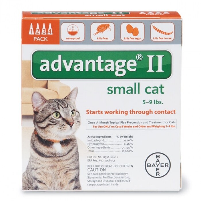 Shop Bayer 04461669 Advantage Ii Flea Control Treatment For Small