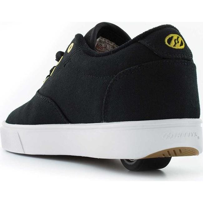 black and gold heelys