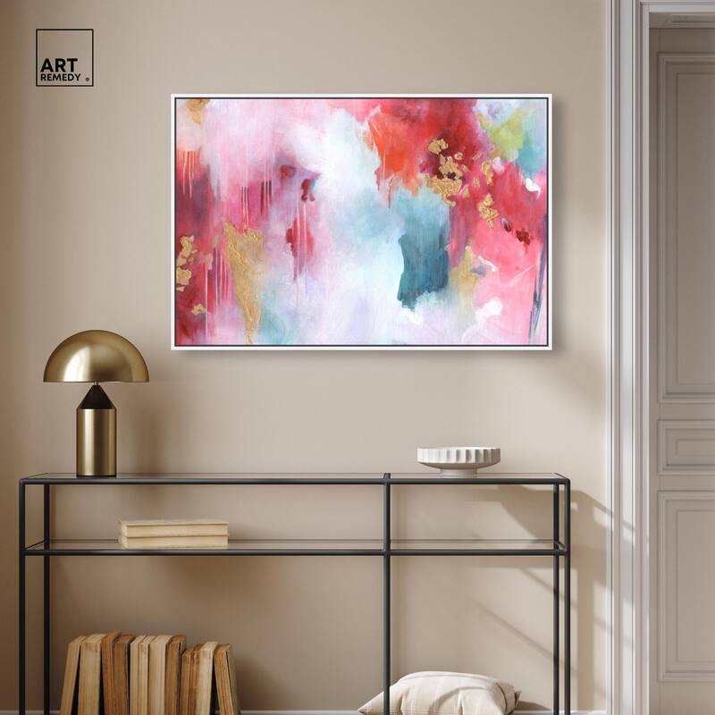 Rolling in Love Canvas by Art Remedy