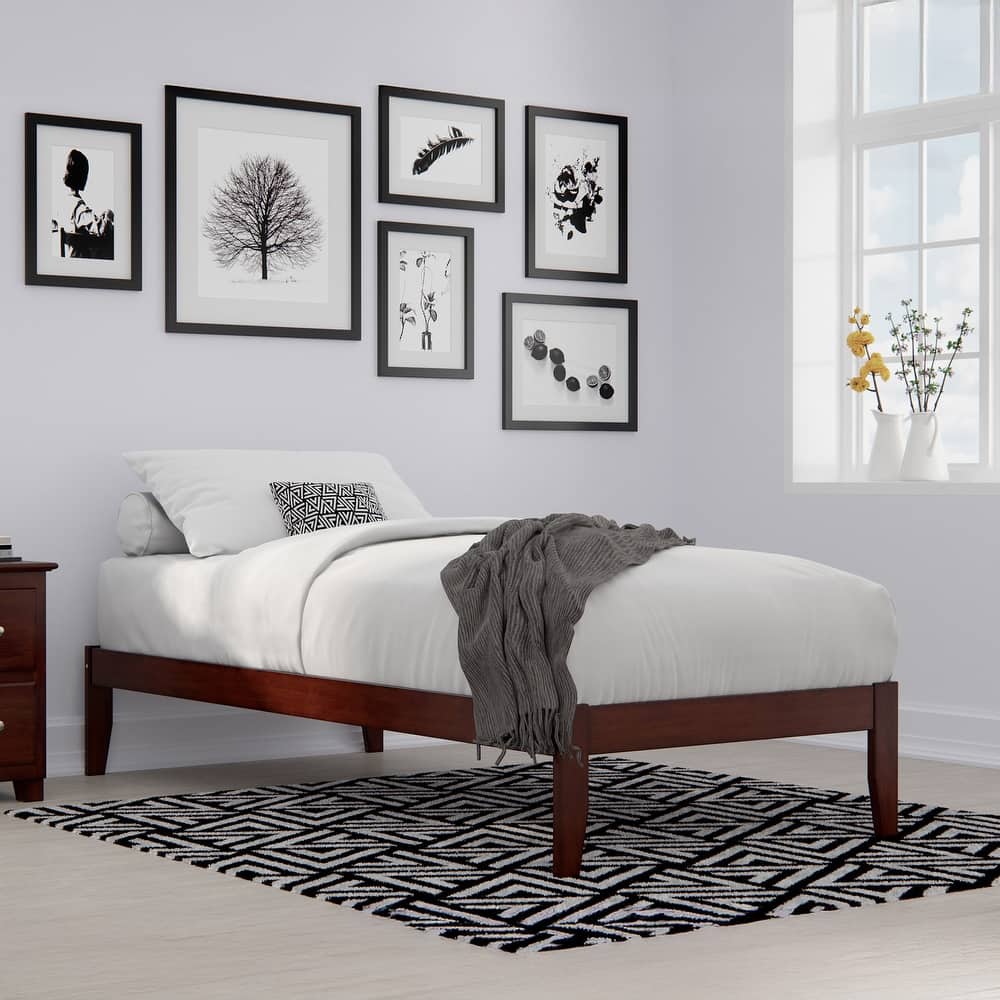 AFI Colorado Platform Bed with Charging Station