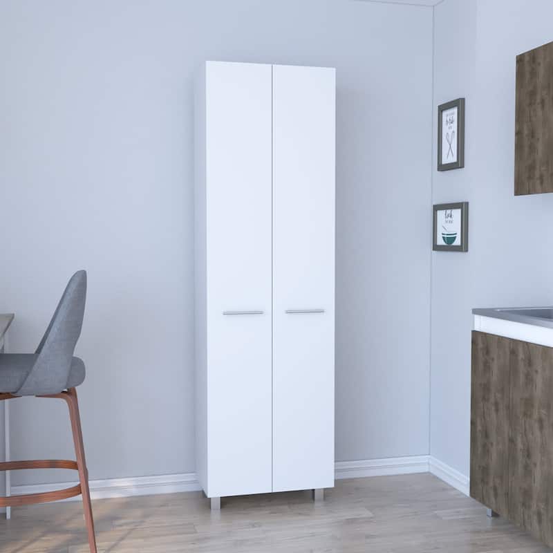 Pantry Cabinet for Kitchen, Dining Room,Living Room, White