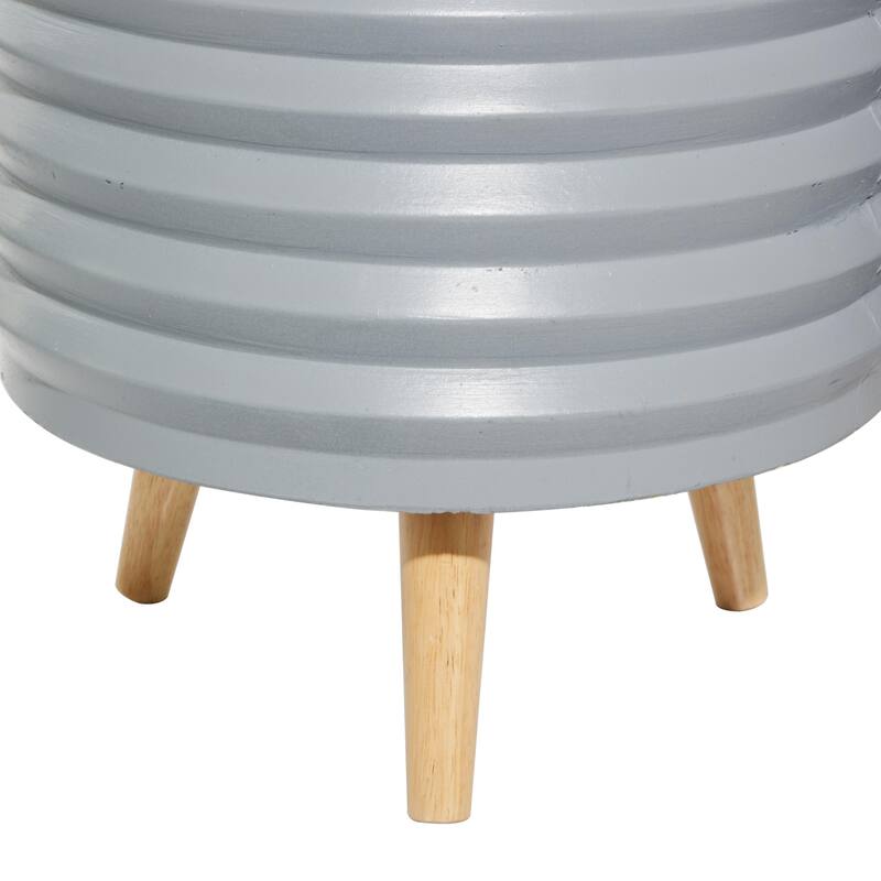 Magnesium Oxide Planter - Set of 3 Gray - Roche River Decor